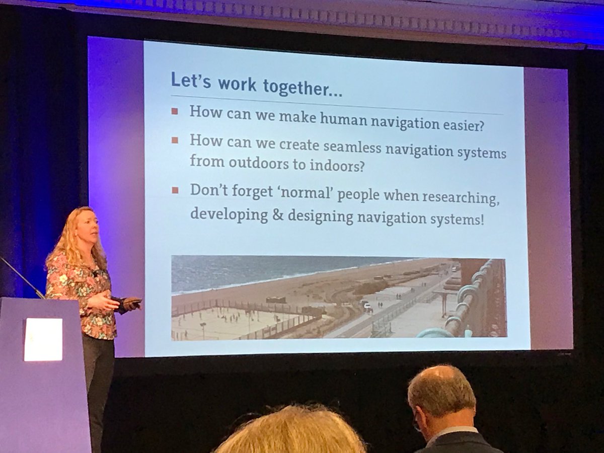 AndyProctorPNT's tweet photo. Great talk on how humans navigate from Colette Jeffrey @MyBCU at #inc2017 https://t.co/aZ6cYhtNXD