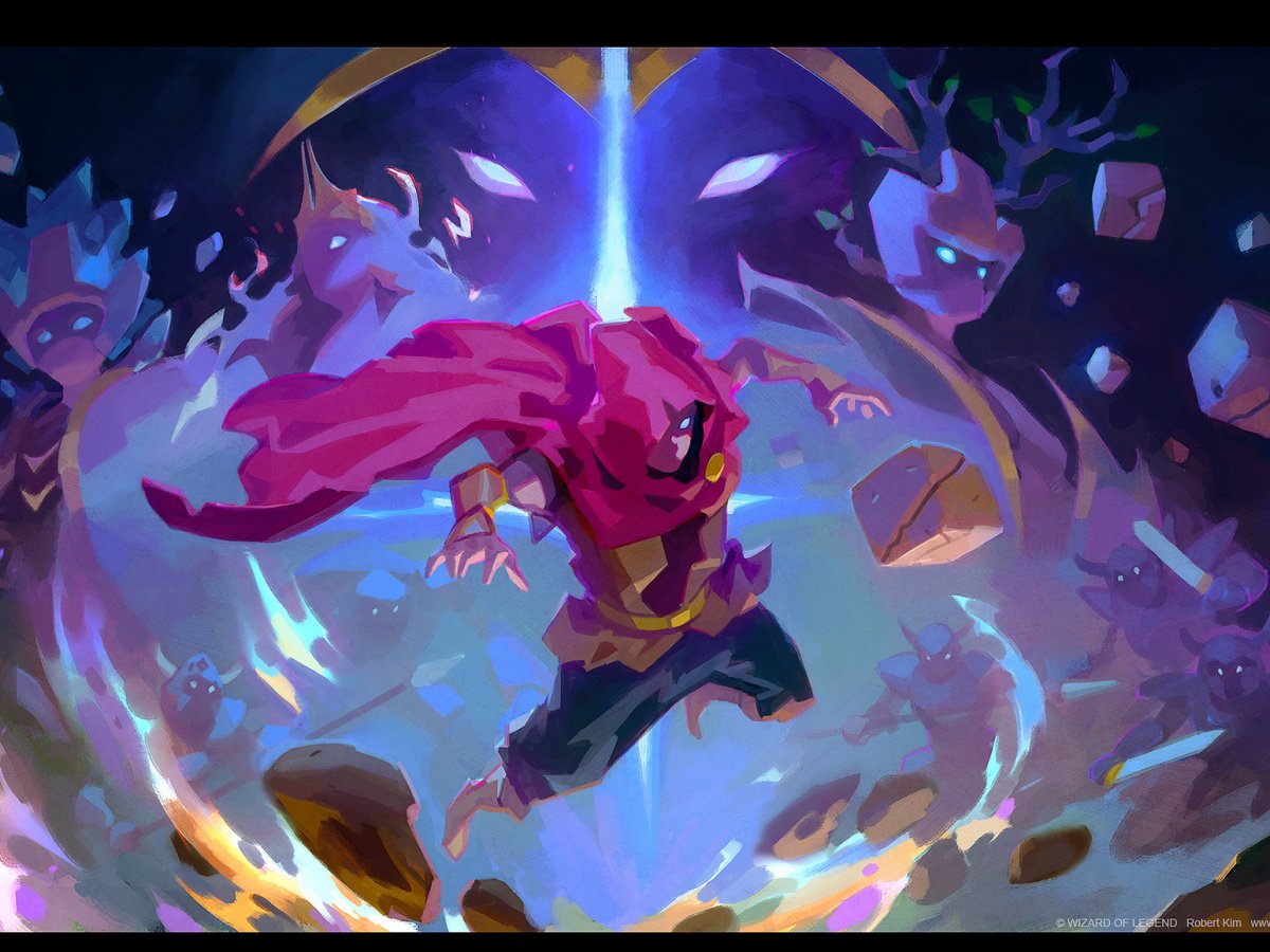 pushsquare's tweet photo. There's a Lot of Buzz Around PS4 Co-Op Dungeon Crawling Action RPG Wizard of Legend https://t.co/x88bYE6NnP #Contingent99 #PS4 https://t.co/Oufc2uP7kW