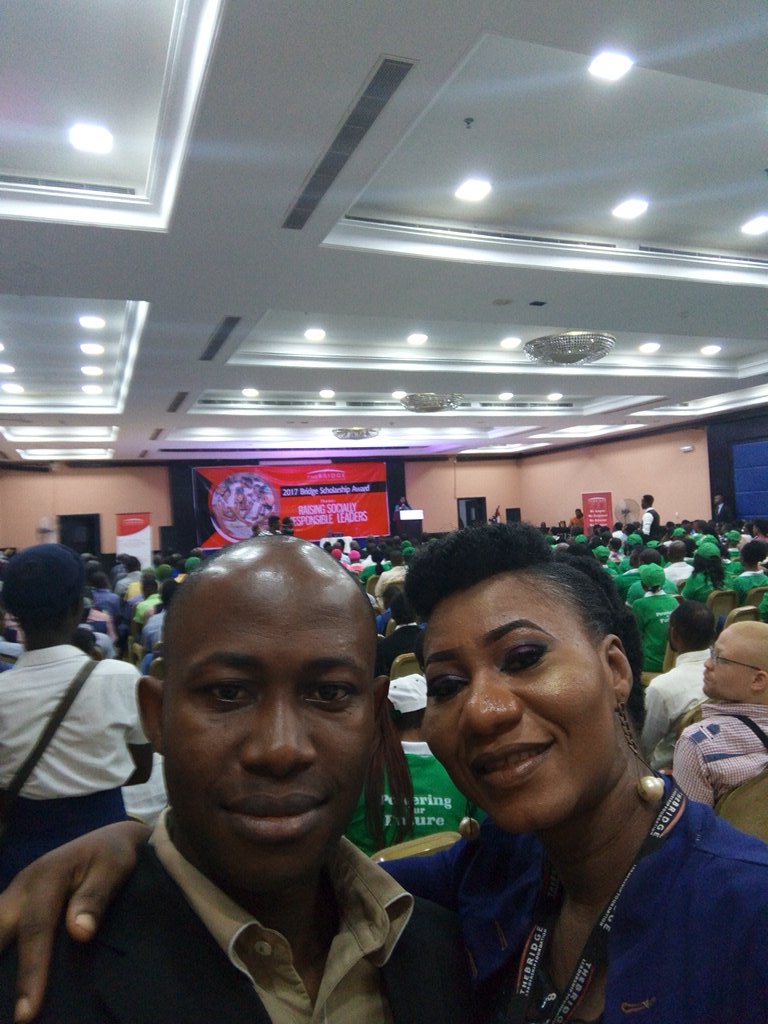 KebeIkpi's tweet photo. #volunteers at the 2017 @TBLFoundation #LCD2017 Bridge Scholarship Awards @Janice18012880 @AndrewEbosele @eyhonesty @gaullebo @LiyelImoke https://t.co/9QC9qsZMZ1