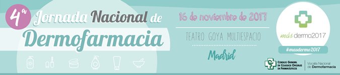 COFValladolid's tweet photo. Resultados y ponencias de la 4ª Jornada Nacional de Dermofarmacia: #MasDermo 2017 en @Portalfarma https://t.co/C8Y03uwXf3 RT @anamariaaliaga https://t.co/YcSEOB70xO