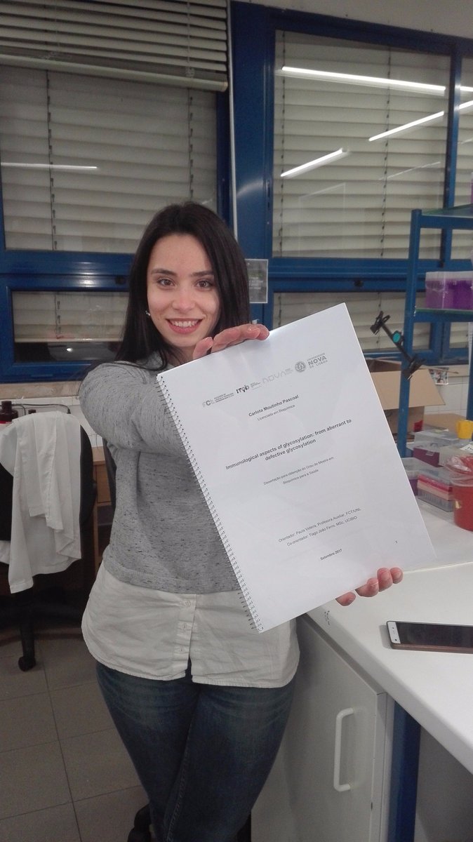 worldCDG's tweet photo. Carlota Pascoal, #CDGResearcher & @CDG_Portugal volunteer defended ther MSc's thesis and it was graded 18/20! So proud & excited!#Glycoimmunology #CDGenetiCondition #CDGawareness @UK_CDG @cdgsindrome @LesPtitsCDG @SArduimBrasil @VJsapps @rana_atwi_ @GlycobiologyUK @DrPas84Ele https://t.co/6bfXKukdh1
