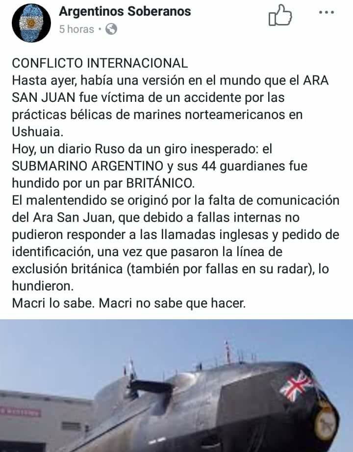 MBaezMansilla's tweet photo. @todonoticias @adosvoces_tn Mas de 100 paises buscando a nuestros #44ARA y no lo encuentran  mmmmmmmm https://t.co/qPXMLzg1BT