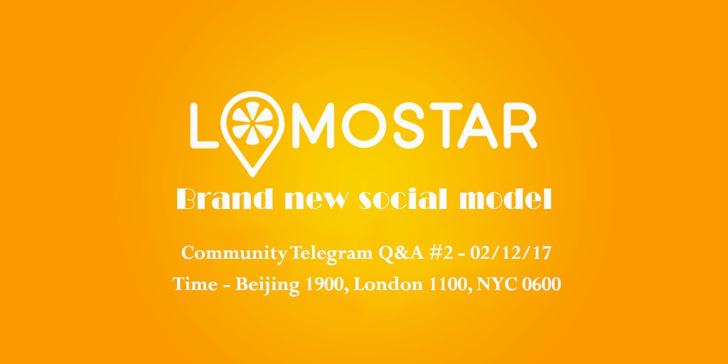 SiriusLMC's tweet photo. The Chief Marketing Officer of LoMoStar @zoutaoji2015 will have another live Q&amp;A on Telegram this Saturday 19.00 Beijing time, 11.00 London Time, 06.00 NYC time. You can join us on Telegram https://t.co/wyREEeblJc to ask all the questions you want! $LMC $BTC #Blockchain #Telegram https://t.co/4BJhyjtfw7