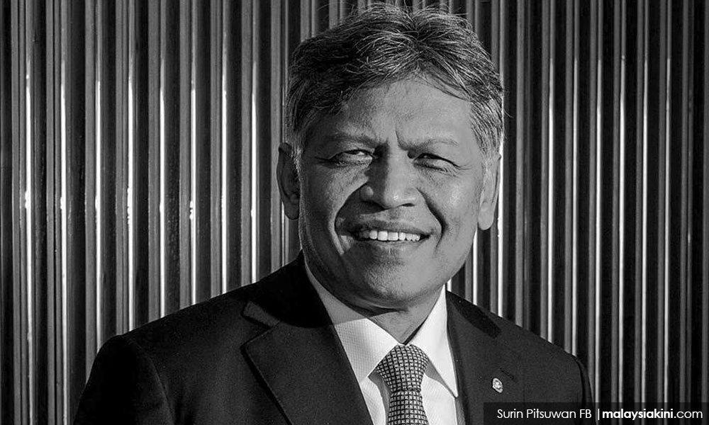malaysiakini's tweet photo. Former Asean secretary-general Surin Pitsuwan dies https://t.co/kY9wioiMZN https://t.co/icsiRHPlxN