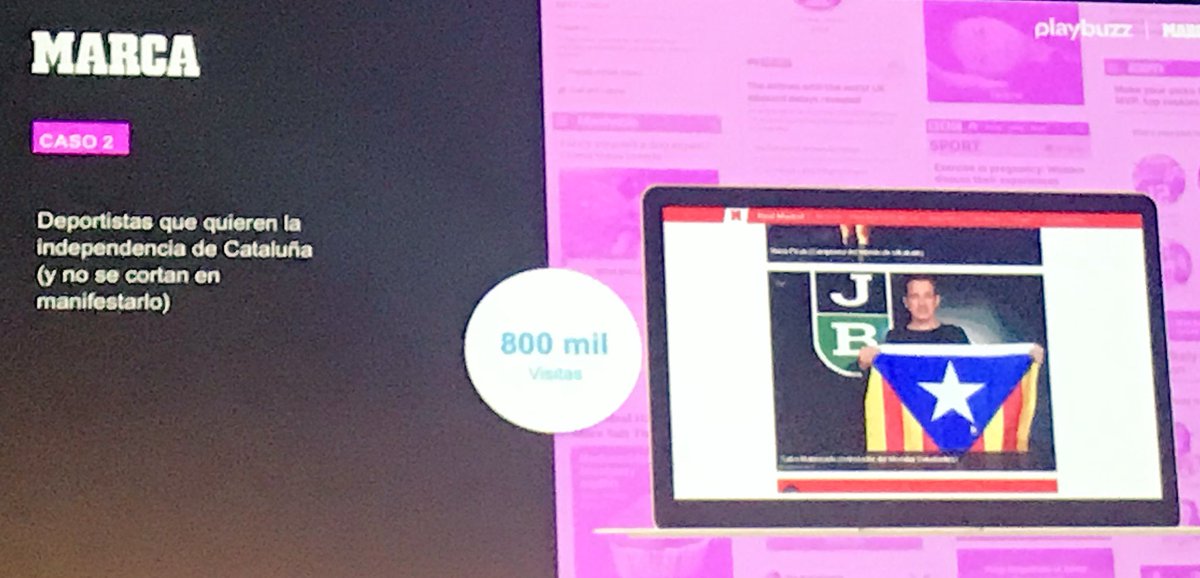 Marc_es's tweet photo. En el Marca:
“Deportistas que quieren la independencia de Cat.” = 800.000 visitas. 
#inspirational2017 https://t.co/cWC3gnyTZT