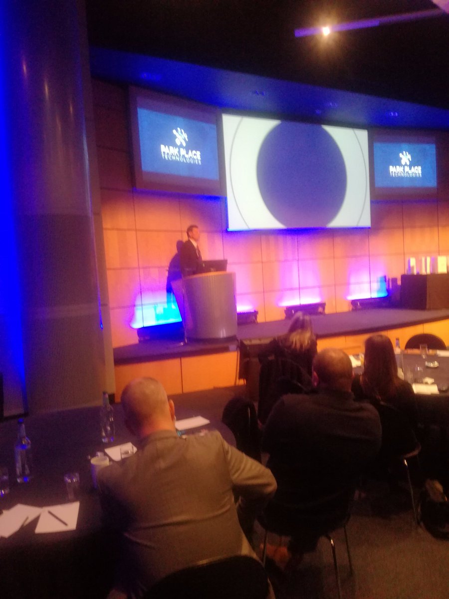 parkplacetech's tweet photo. Paul Mercina of @parkplacetech at #ParkPlaceTechSummit @WilliamsRacing https://t.co/8OnXehq3uB