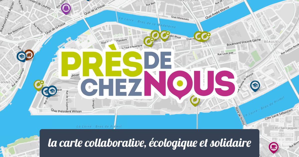 Nous avons la joie de vous annoncer la sortie de "Près de chez nous", la carte collaborative, écologique et solidaire ! bit.ly/2ApjE2z
10.000 acteurs locaux engagés dans la Transition : magasins bio, AMAP, écoles alternatives, éco-habitat...
#PrèsDeChezNous