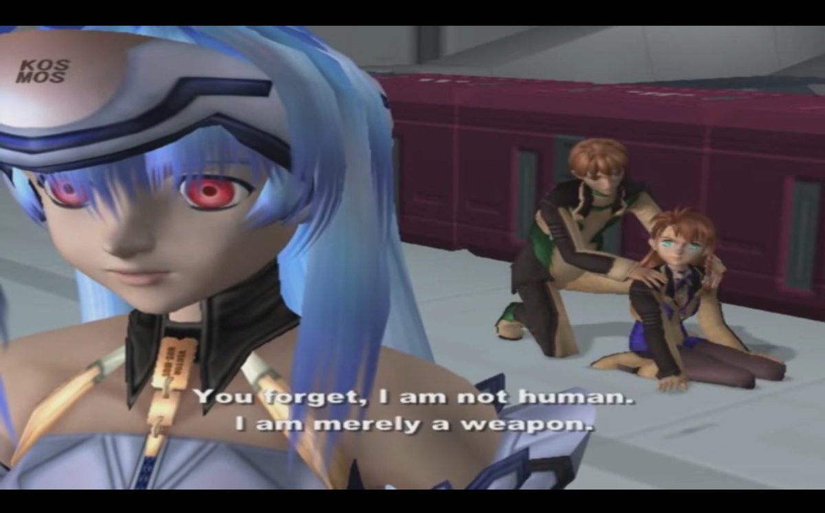 KOS-MOS Xenosaga & Xenoblade 2 Comaprison