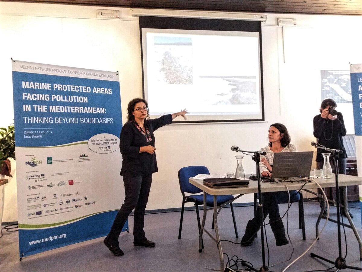IUCN_Med's tweet photo. Today participating at @Act4Litter #MarineLitter conference with a presentation about the progress done 🌾 #POSEBEMED #posidonia banquettes #MPAs @MedPAN https://t.co/frEooejmw6