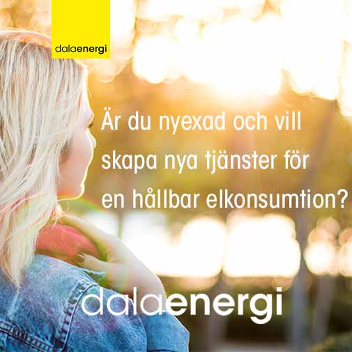 dalaenergi's tweet photo. Är du nyexad och vill skapa nya tjänster för en hållbar elkonsumtion? Ansök via https://t.co/tYSUovUXSI senast 2017-12-18. Intervjuer sker löpande under ansökningstiden. https://t.co/diJ59Goeit