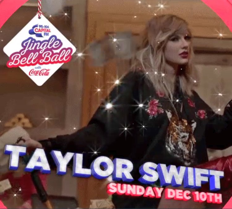 TSwiftNZ's tweet photo. Just 1 day until Taylor takes the stage in LA! Here’s a rundown of her upcoming performances:

🎤 #KIISJingleBall - LA (Dec 1)
🎤 #Poptopia - San Jose (Dec 2)
🎤 #JingleBash- Chicago (Dec 7)
🎤 #Z100JingleBall - NYC (Dec 8)
🎤 #CapitalJBB - London (Dec 10) https://t.co/8BPcF8pgJO