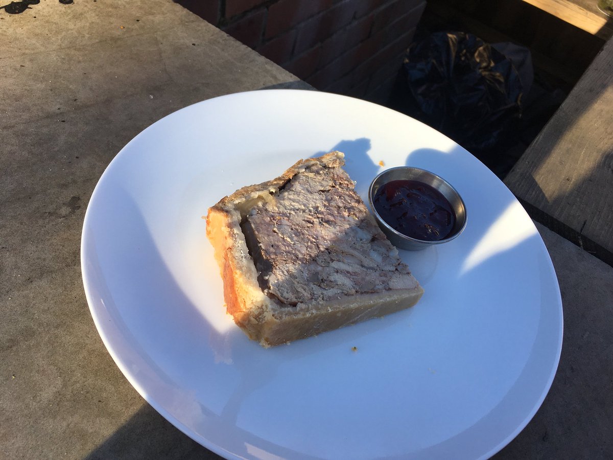 markpricewinch's tweet photo. First attempt at a pork pie! Game style 🥓🐖#game #local #Hampshire #wild #winter https://t.co/5JHQT6mkDT