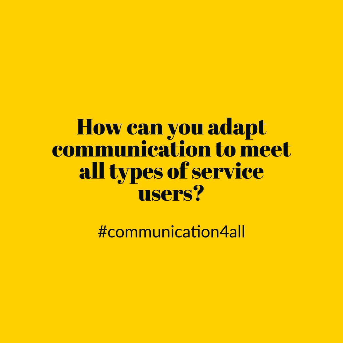 edgehill_HRI's tweet photo. How can you adapt communication to meet all types of service users? Disability History Month 2017 @edgehill @edgehillsu
#DHM2017 #communication4all #communicationforall https://t.co/XwZ0TyeuYi