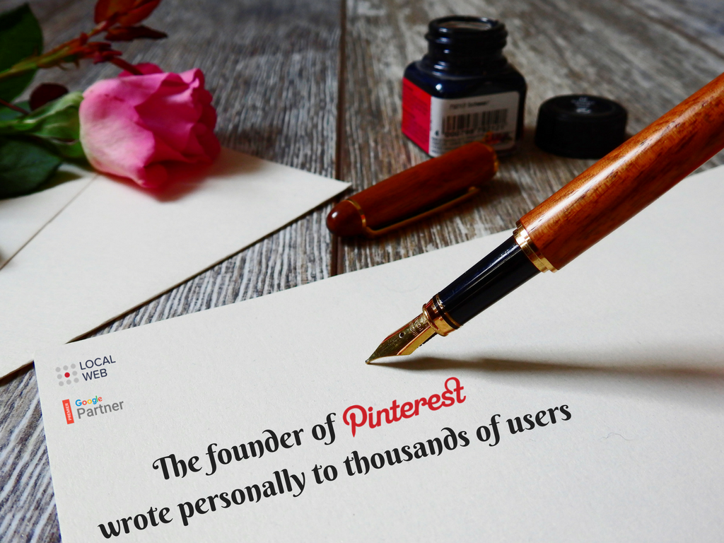 localweb_UK's tweet photo. At first, @Pinterest's community was so small that co founder Ben Silberman personally wrote to the first 7,000 people who joined the site to ask them what they thought about it
#ThursdayThoughts #SocialMedia #fact #LocalWebUK https://t.co/QVQsMsGr8J