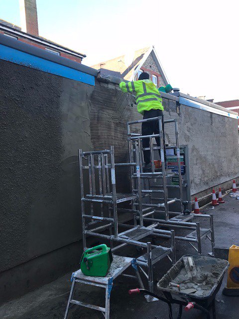 AboutTimeSol's tweet photo. #Swansea Site work ! 
Call 01793 239137 for more information on ATS or to book a #quote now! #build #refurbishment #southwest #shop #factory #offices https://t.co/KeXdEBCTwe