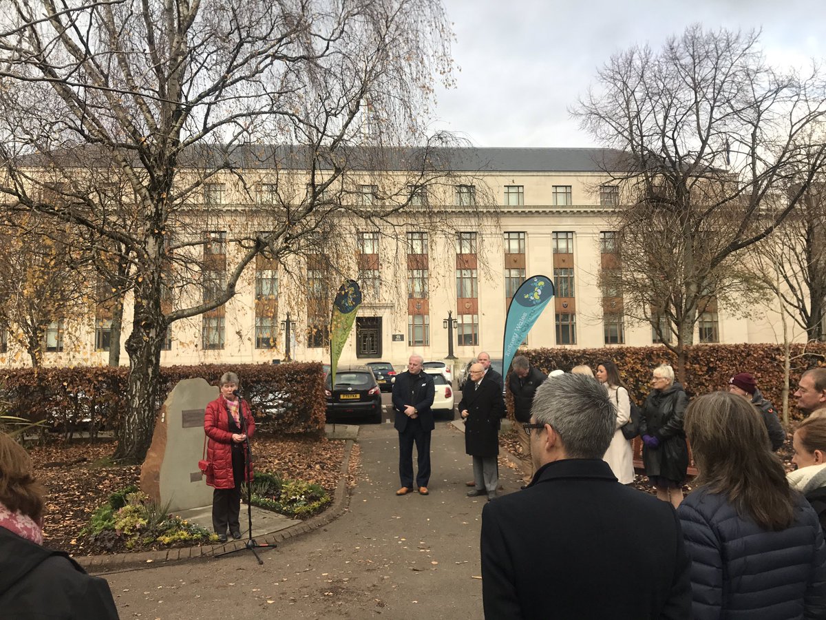 KidneyWales's tweet photo. Thank you to @JaneHutt for speaking at the #GiftOfLifeStone ceremony today - and for all of your support in the #TellALovedOne campaign. https://t.co/oaUyZPO8aS