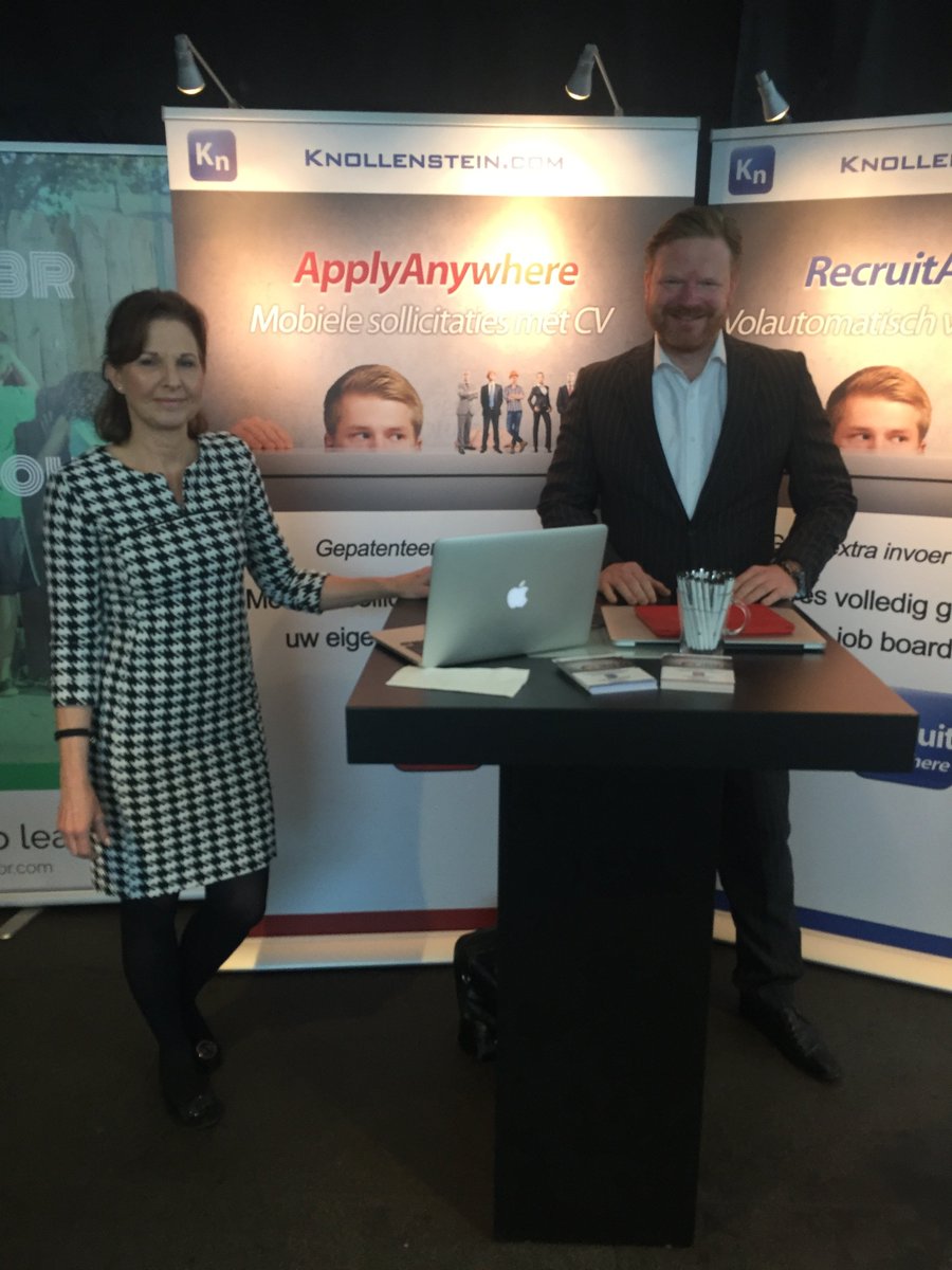 rectechnologies's tweet photo. Bij @AFAS op het HR Solution Event van @HRcommunity met onze gepatenteerde oplossing voor het mobiel solliciteren. #ApplyAnywhere #recruitment #hrsolutionevent https://t.co/mvnNHe9DYG