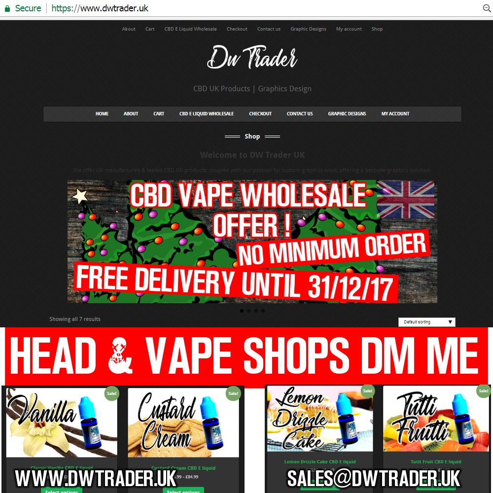 DWTrader_UK's tweet photo. Looking for CBD E liquid Wholesale ? Message or email us! Dropping available! UK Sales ONLY #cbdwholesale #cbdsupplier #ukcbd #cbduk #hempoil #LegalizeIt #cbdchils #onlyforthemedicated #ukvapedeals #eliquidvendor #60vg40pg sales@dwtrader.uk | https://t.co/LH1qu9Vubv https://t.co/IRxcTWP9oj