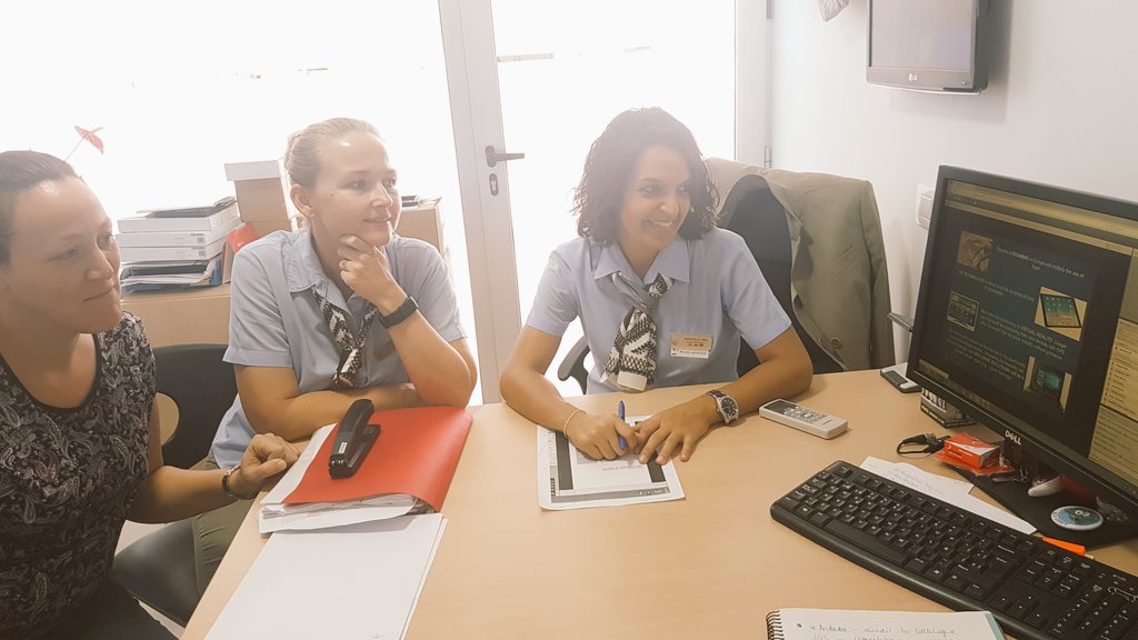 RocioPM81's tweet photo. #JDSTEAM attending the EU #Accessibility Ambassadors Call in order to keep improving our members & guests stays at #JardinesdelSol โ #dricareers #Lanzarote https://t.co/DSd86Z2fET