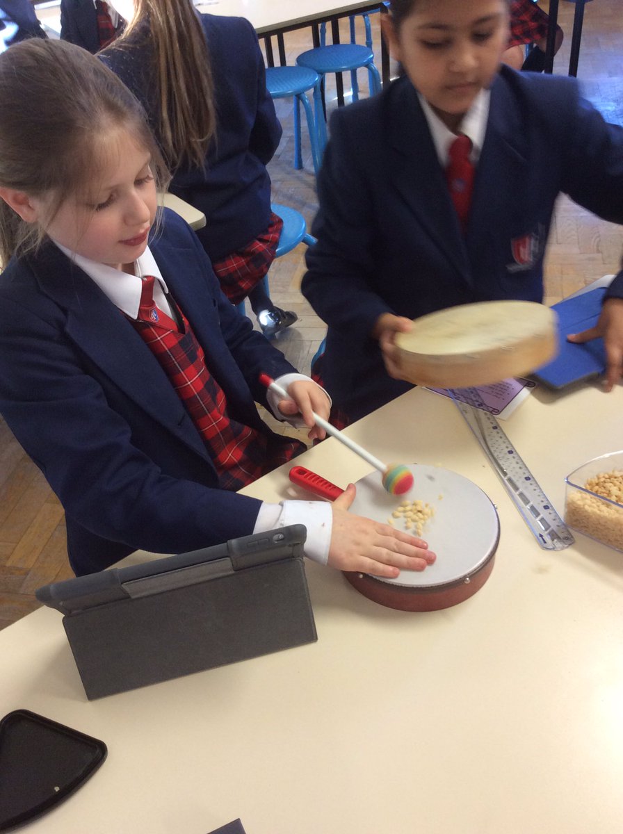 THSch_Junior's tweet photo. Year 5 had a noisy time in science today investigating sound.👂🏻#thjunior #thscience https://t.co/XCJ9q7qBe3