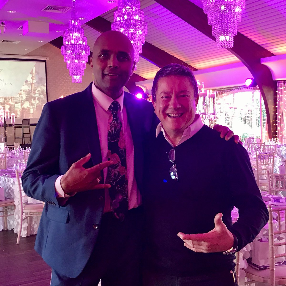 We’re really feeling the Christmas vibes today at <a href="/Colshawhall/">Colshaw Hall</a> at the fabulous <a href="/IrlamWarburton/">IrlamWarburtonEvents</a> Ladies Lunch. Lots of great businesses here and looking forward to hearing the legend that is Paul Sleem compere!