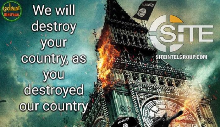 Islamic State threat to UK: “We will destroy your country” wp.me/p4hgqZ-yqX