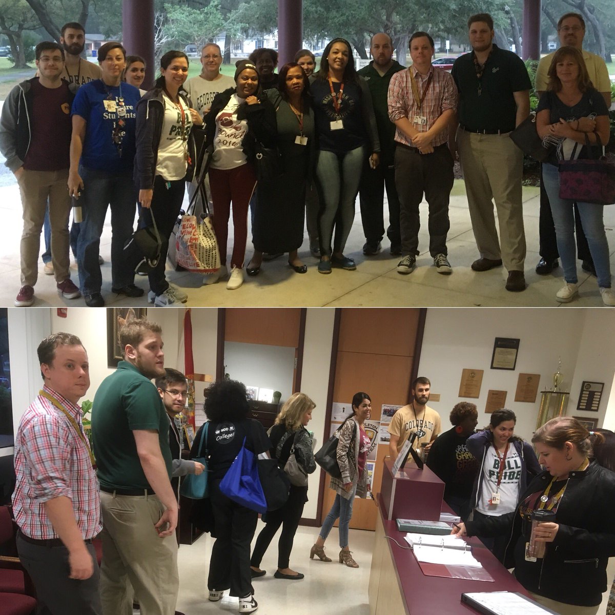 christymfoust's tweet photo. More and more have been joining #workthecontract #Solidaritysignins at #Middletonstem The sign-in line wraps around the counter!! #middletonhs #tampa #hillsyeah #raiseup @HillsboroughCTA @HillsboroughSch https://t.co/fxsN89115M