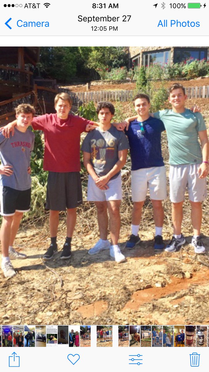change4georgia's tweet photo. C4G members help elderly with yard work - we rise by lifting those who need a hand up. https://t.co/ElEvMBAH9z