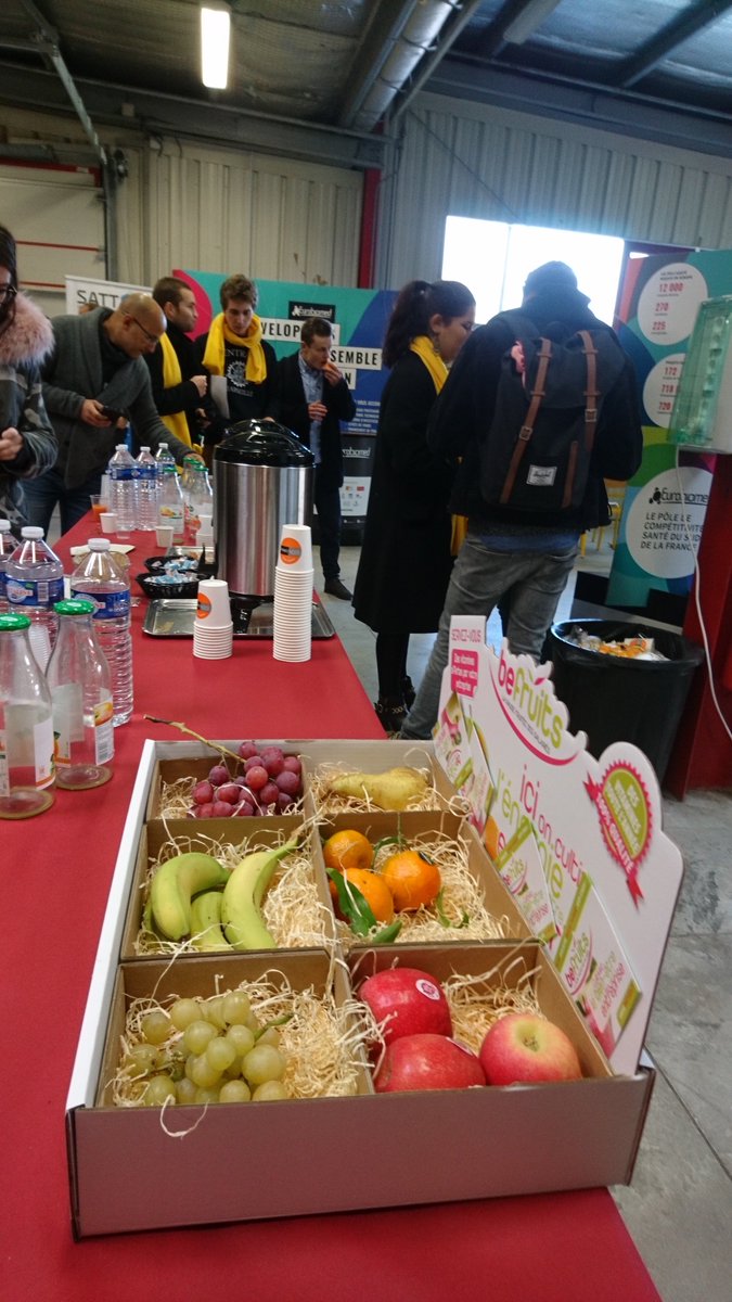 BefruitsBox's tweet photo. Aujourd'hui nous vitaminons le @healfutureshow de @CentraleMars ! https://t.co/cucrjkFpD4