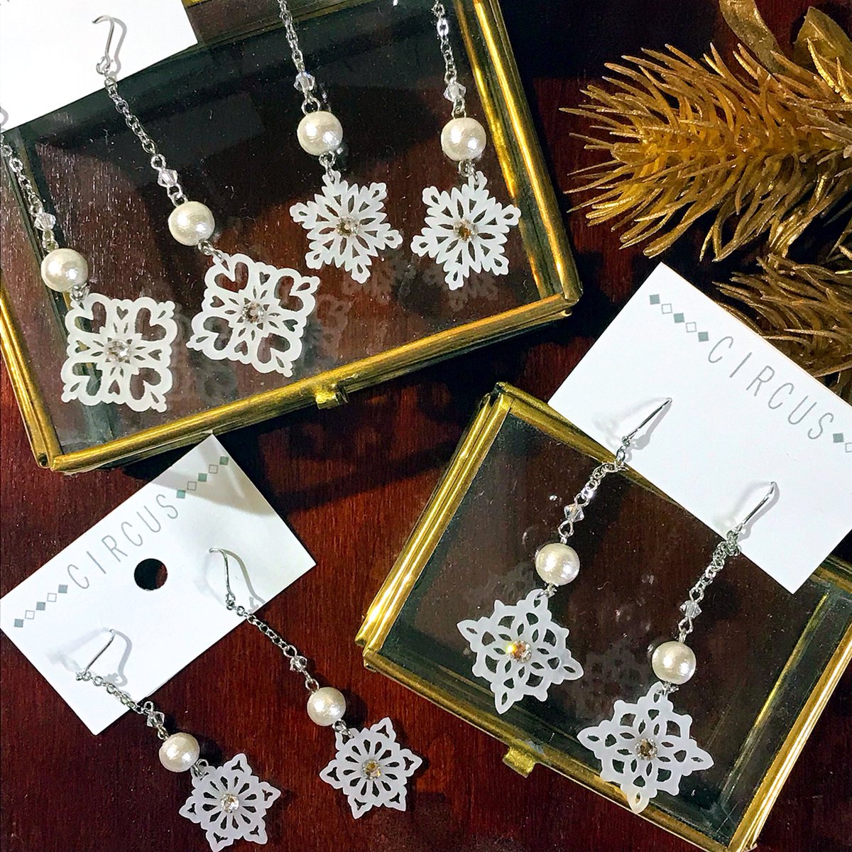 船形 ニンニク 枝 雪 の 結晶 ピアス ハンドメイド Middleboromidday Com