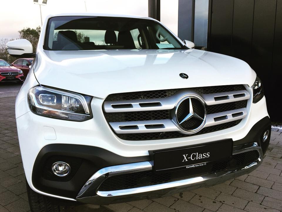 ConnollysMG's tweet photo. X-Perience the all new Mercedes-Benz X-Class at Connolly's Mercedes-Benz Sligo during our Test Drive Weekend on 1st and 2nd December! To book a test drive call Gerry on 071 9106900 or email testdrive@connollys.ie. #OneDayIsNow https://t.co/AwJjsPwRhM