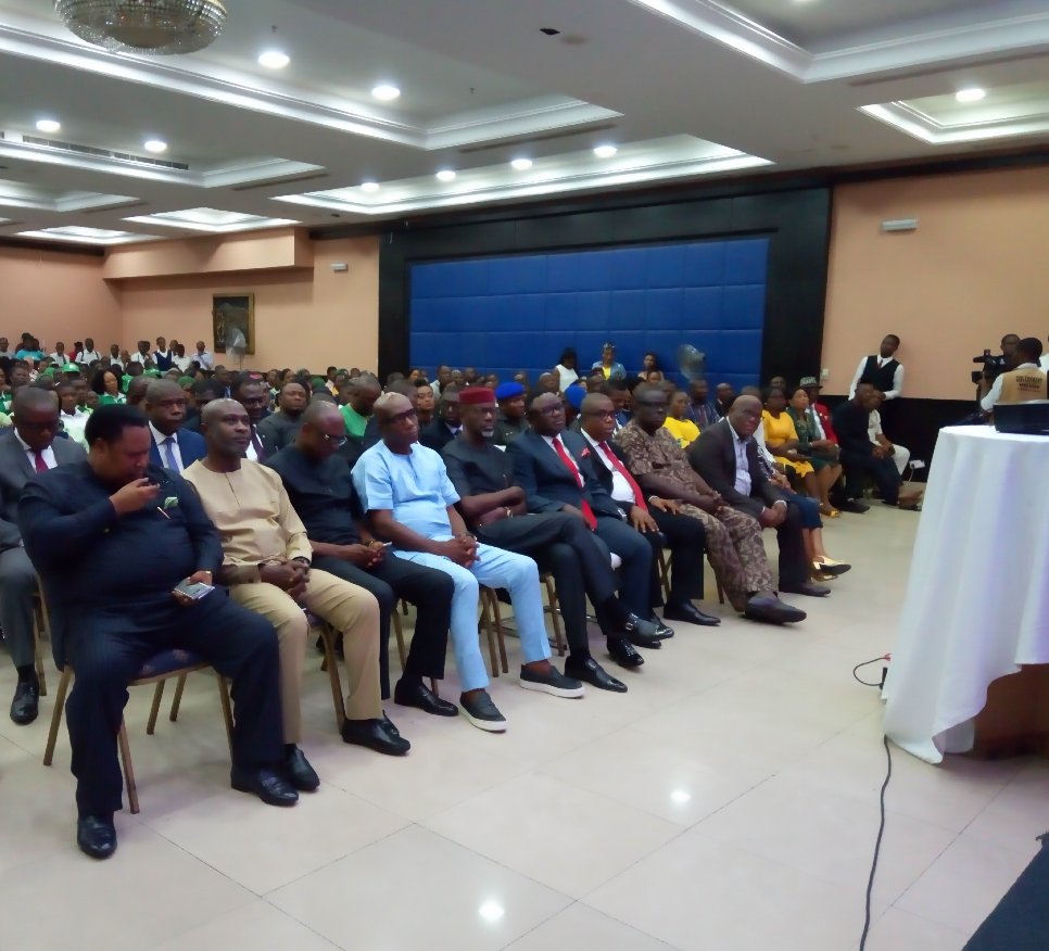 KebeIkpi's tweet photo. HE @ben_ayade at @TBLFoundation #LCD2017 scholarship Award @LiyelImoke @gaullebo @HonReginaAnyogo https://t.co/UebME3BcOx
