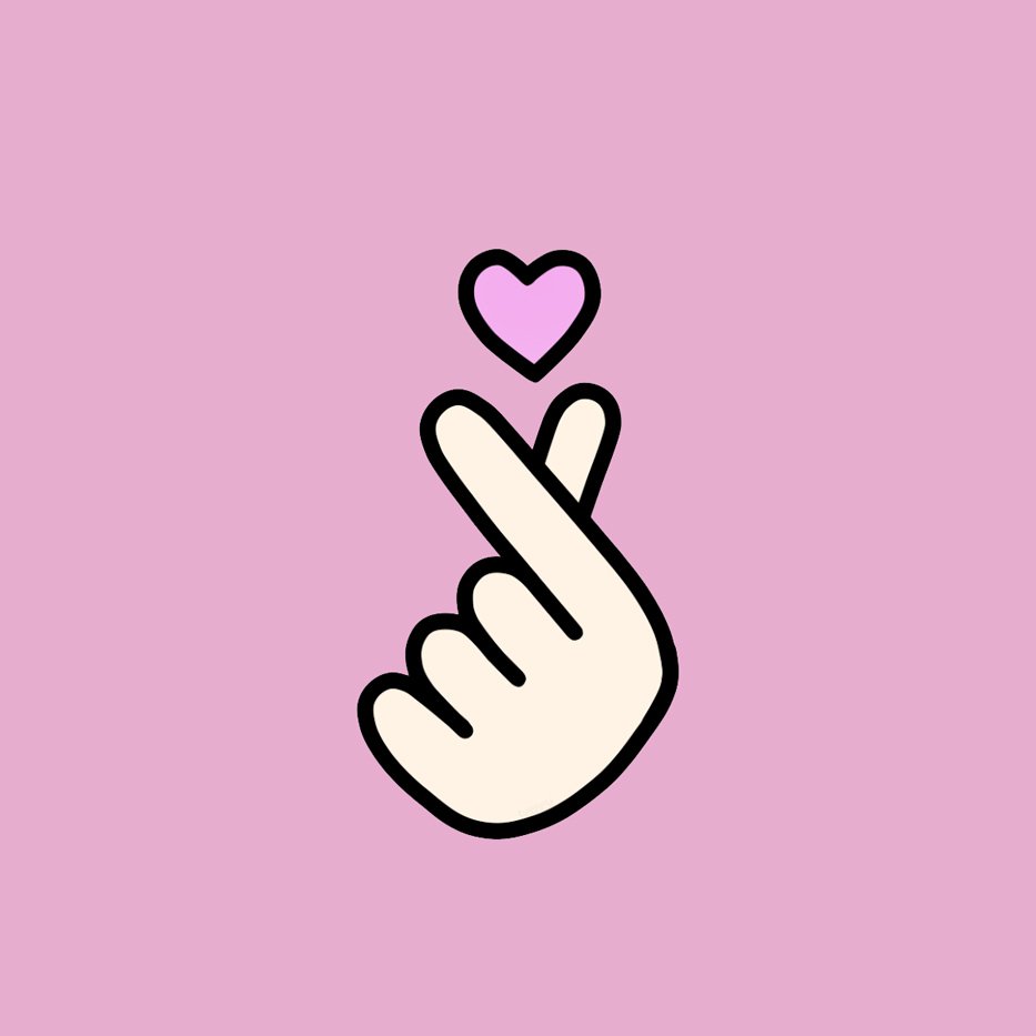 Handoko Tjung on Twitter: "Gestur tangan Korea yang artinya love mirip