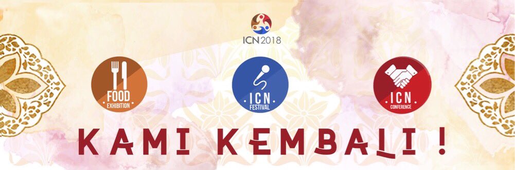 Kami kembali! ICN 2018 kembali hadir dengan konsep dan tema yang lebih menarik. Penasaran? Terus ikuti kabar terbaru dari #ICN2018 !