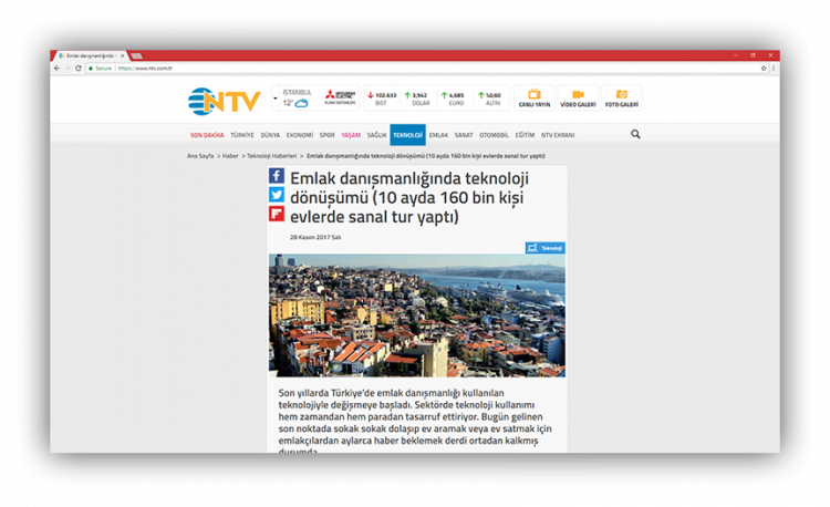 YuvakoCom's tweet photo. Emlak danışmanlığında teknoloji dönüşümünü nasıl gerçekleştirdiğimizi NTV'ye anlattık. Okumak için hemen tıklayın: https://t.co/4GpCtJktl9 https://t.co/tvLbhclFWm