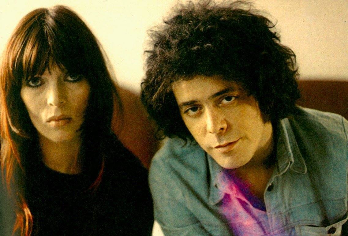 Elegantly wasted faces of decadence: Nico and Lou Reed in the early seventies #Nico #LouReed #decadence #punk #VelvetUnderground #WarholSuperstar #chanteuse #diva #heroin