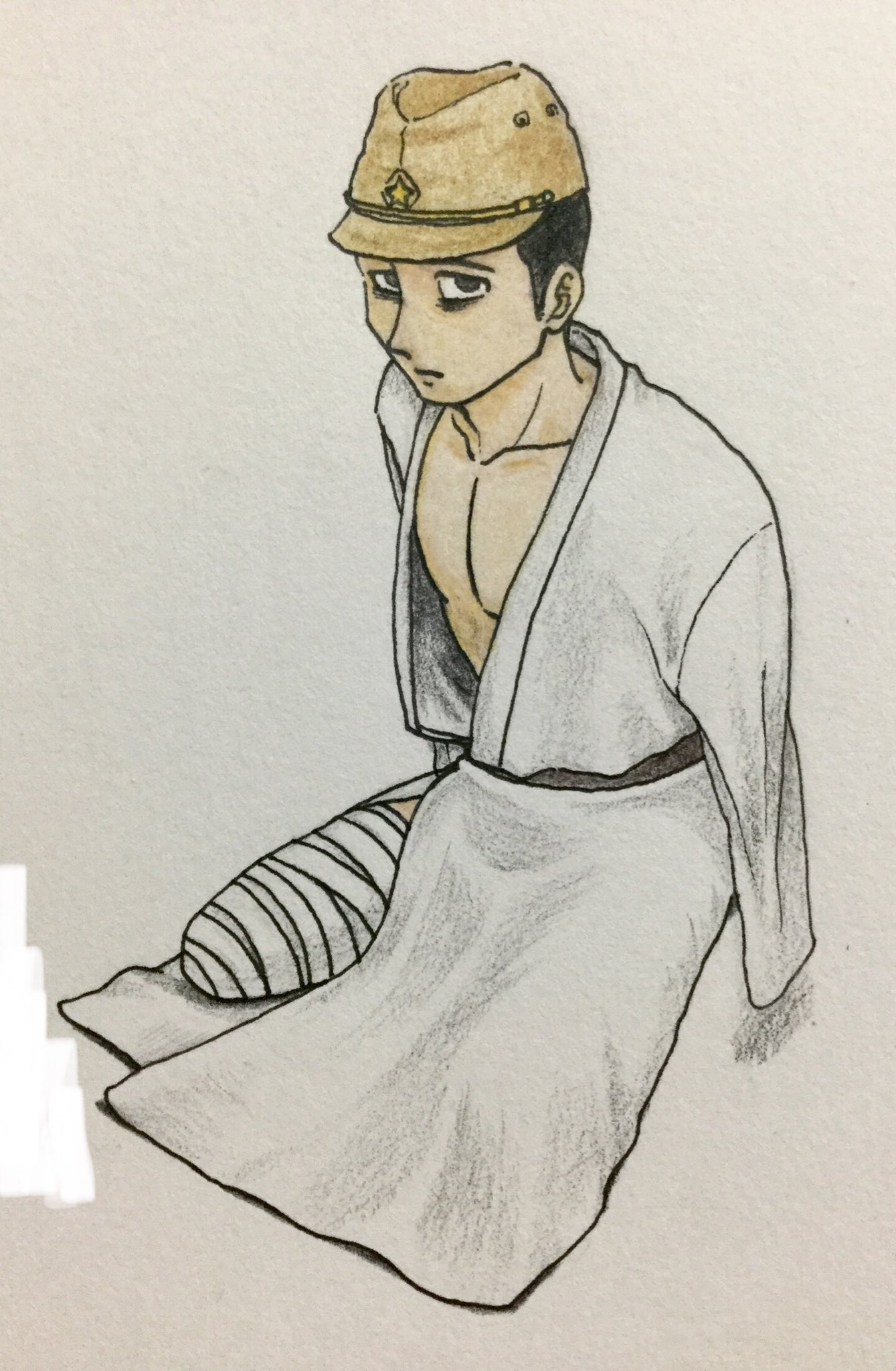おすけ En Twitter 傷痍軍人がこっち見てる イラスト王国 絵描きさんと繋がりたい