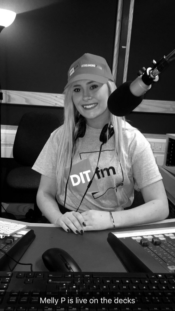 RadioTUDublin's tweet photo. Melly P is on the decks! Tune in! 🎙 https://t.co/zABtpHSmrD https://t.co/zz5VkyxbXb