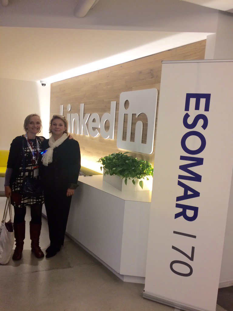 SeverineT's tweet photo. @EsAgnes @ESOMAR  nice to meet you yesterday. Great event! https://t.co/l2YmrmROzr