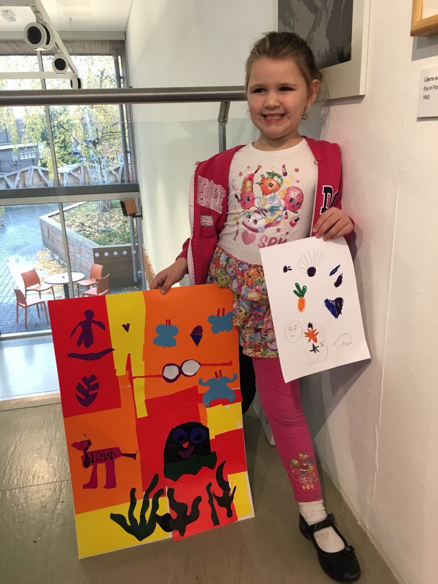 GingerbreadsH's tweet photo. Childrens art really does have a special quality about it #matisse #drawingwithscissors… https://t.co/9slj0vKP1H https://t.co/JNtb8PlFJb