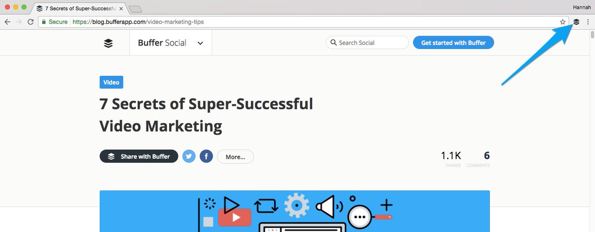 daegan_smith's tweet photo. “Another great tip is that you can easily share quotes by highlighting a snippet of text on the page and then clicking on the Buffer icon in your browser menu or right clicking on the text and clicking Buffer Selected Text. ” https://t.co/LQ2mkulIb4 https://t.co/V83qM3GRFH