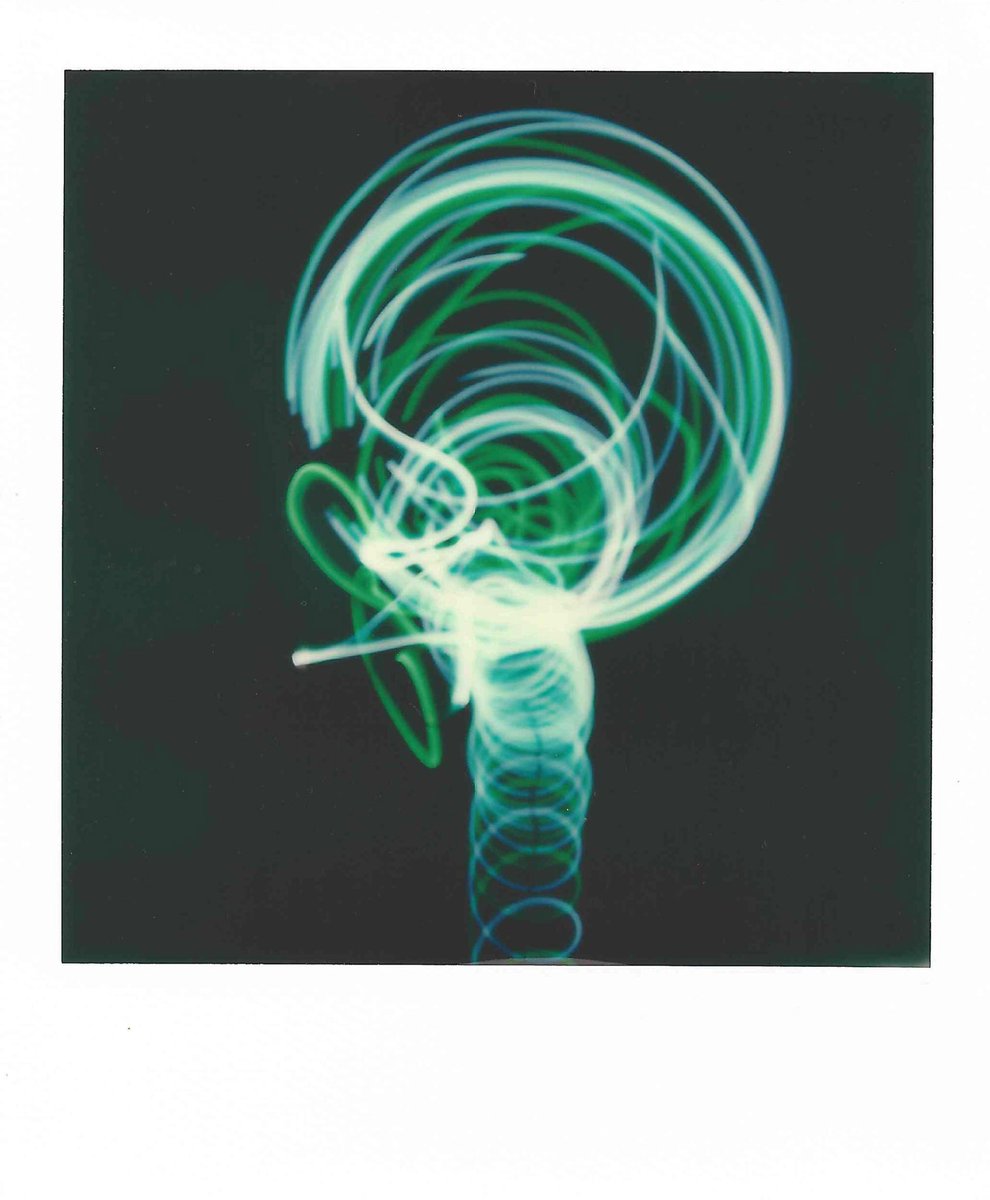 m0niqueReneeETH's tweet photo. Light Painting Experiments 029, #instantfilm , Open Theme, Digital Zine Publication 2017 @shootfilmuk #polaroid #I1camera #lightpainting https://t.co/FHlotW8sF5