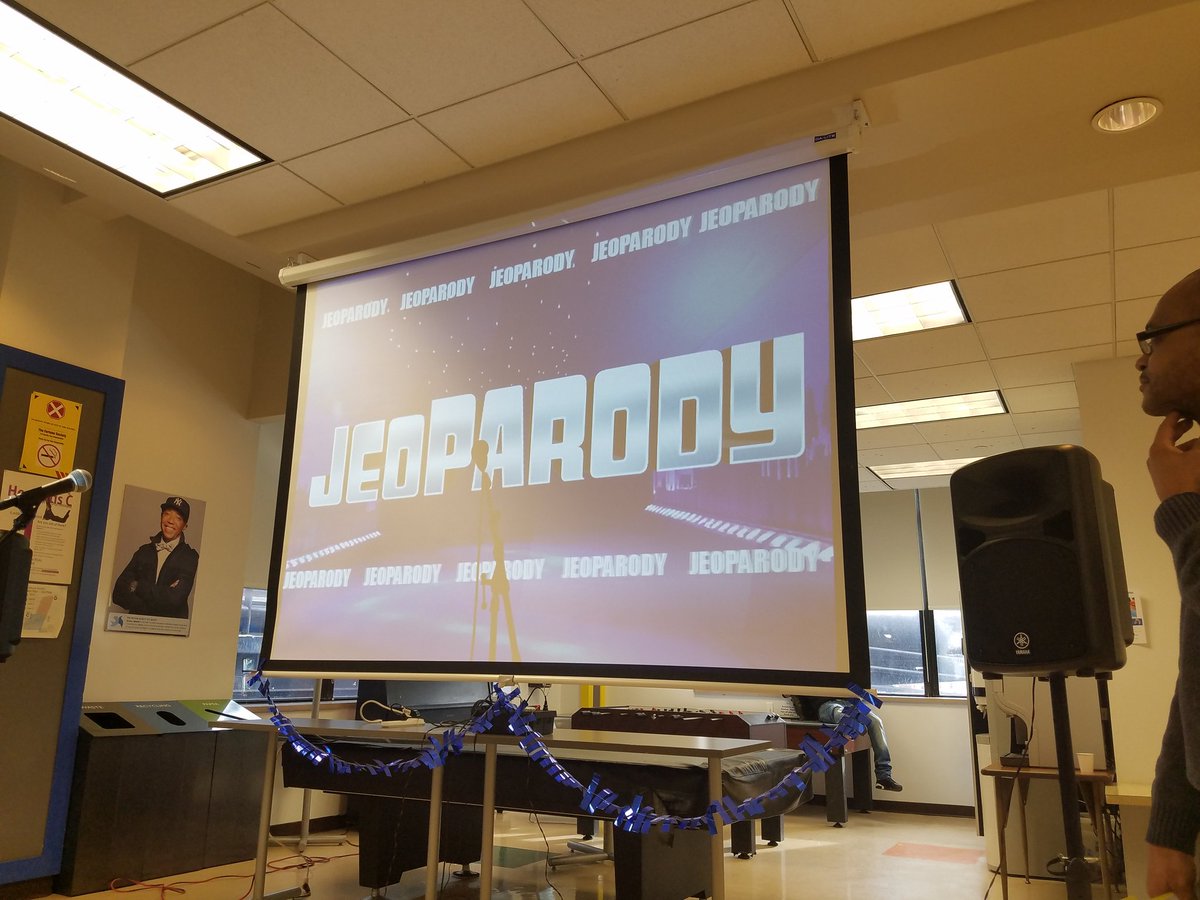 jillmarette99's tweet photo. We are playing #Jeopardy for #WorldAIDSDay at @thefortunesoc today! This was organized by our #DRCPP Advocacy Apprentices. #EndTheStigma #WorldAIDSDay2017 https://t.co/w6MOKrWn8U