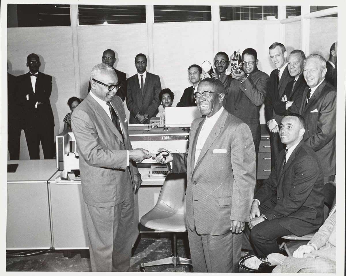 FarbThink's tweet photo. #UCLALibrary Celebrates International Digital Preservation Day For more see Golden State Mutual: Building With Service https://t.co/jeA5OE3FVE @NFPA @PRSRV_UCLA @AVP_UCLA @UCLALSC https://t.co/AKta2wGezH