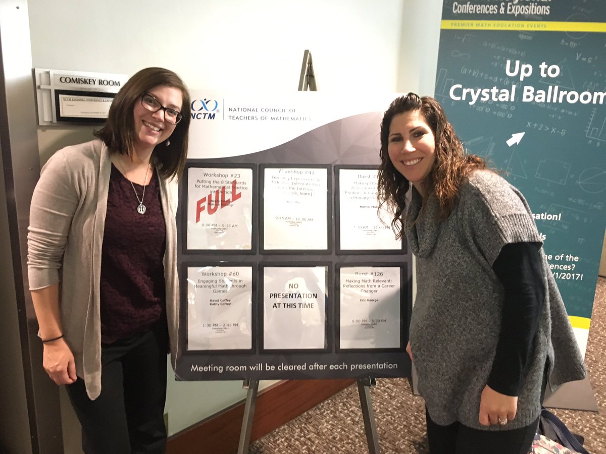 SendhilForCPS's tweet image. Great #NCTMRegionals session @mldigangi @missbriatta!

#3acts @ddmeyer @complexinstruct