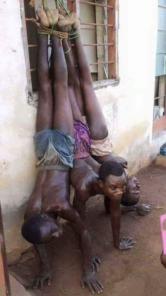 EyeHistory's tweet image. This is the current situation in Libya, 2017, black people being enslaved by the Arab race.

History has always proved the Arab race to be more of a threat to black people more than white people.
Research into history will provide you with such evidence.