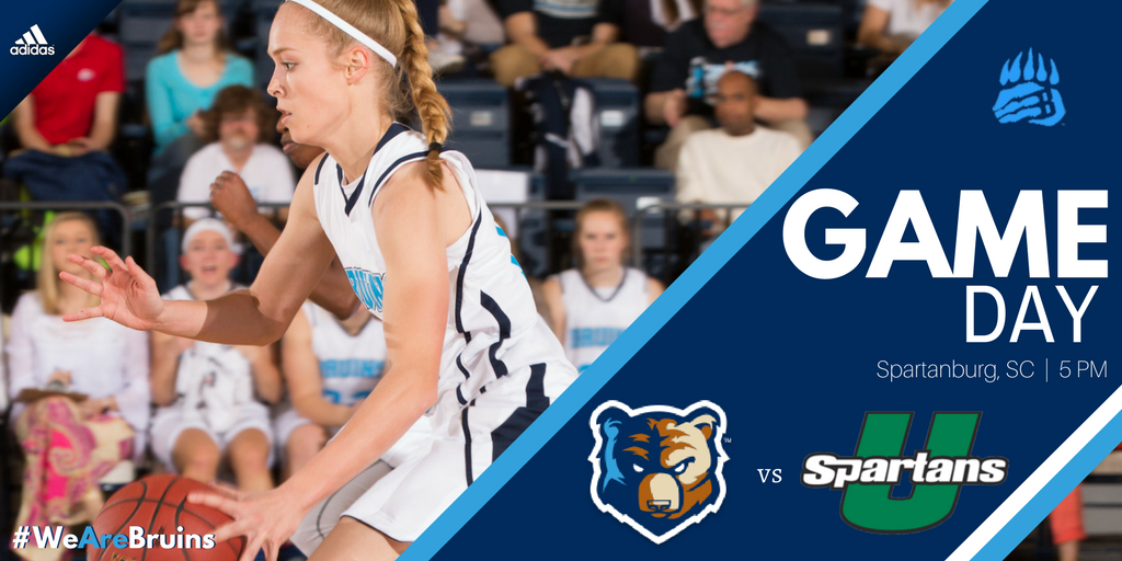 BJUBruins's tweet photo. #GAMEDAY - @BJUBruinsWBB on the road @UpstateWB at 5 p.m. #WeAreBruins #ClawsUp #BruinsBasketball
📺: #ESPN3 https://t.co/ATYnbTrUDu
📊: https://t.co/EHJN0xfUuC
📍: G.B. Hodge Center (Spartanburg, SC) https://t.co/CO80jgHSzZ