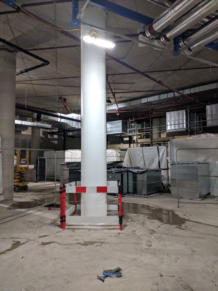 mclcoatings's tweet photo. Sterling effort from our operatives applying a single fibreglass reinforced hygienic coating system to columns at a biomedical facility. Contact us for any specialist hygiene system applications. https://t.co/UGg9wDfyBS