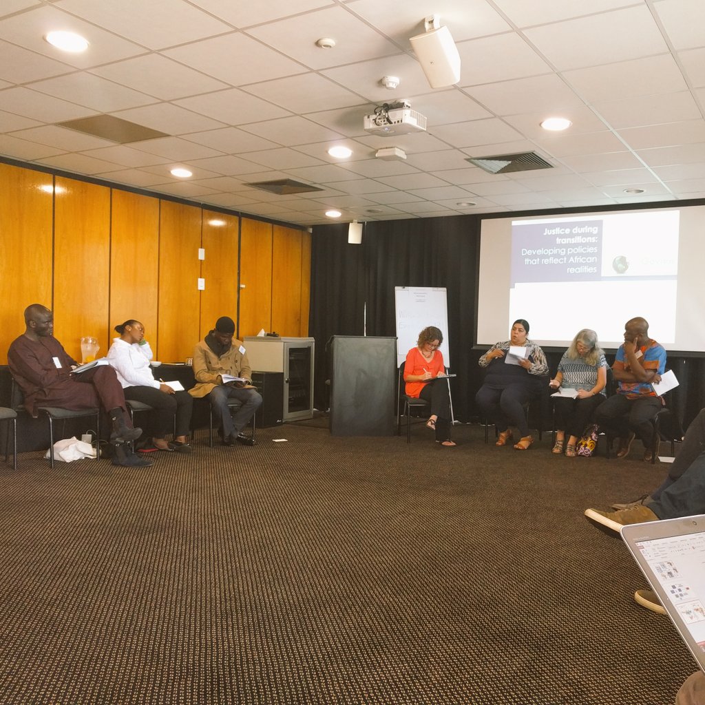 FrankMattheis's tweet photo. Does it make sense to speak about African justice? The transitional justice workshop with @Coriwielenga at #GovInnWeek2017 @gov_inn https://t.co/Pi4AdwN1jG