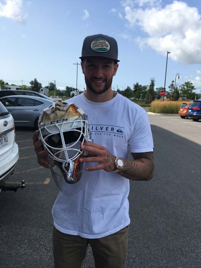Fall 2017 Auction Highlights: The Jonathan Bernier Collection

Jonathan Bernier's Game Worn Anaheim Ducks Goalie Mask
Photo Matched!

gamewornauctions.net   

Auction Closes November 30, 2017 - Final Day to Bid!

#NHL #Hockey #Goalie #Mask #AnaheimDucks #ColoradoAvalanche